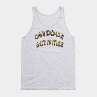 Outdoor Activities (Brown) Tank Top